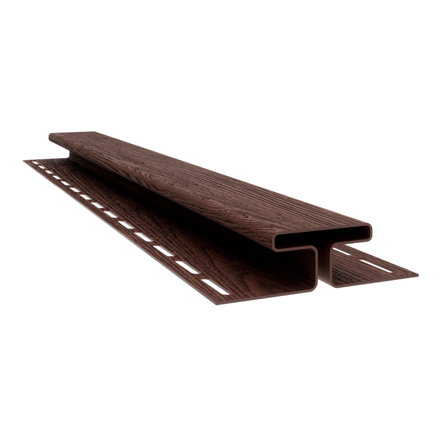 H-профиль соединительный Технониколь Фактур, Орех купить в Сочи