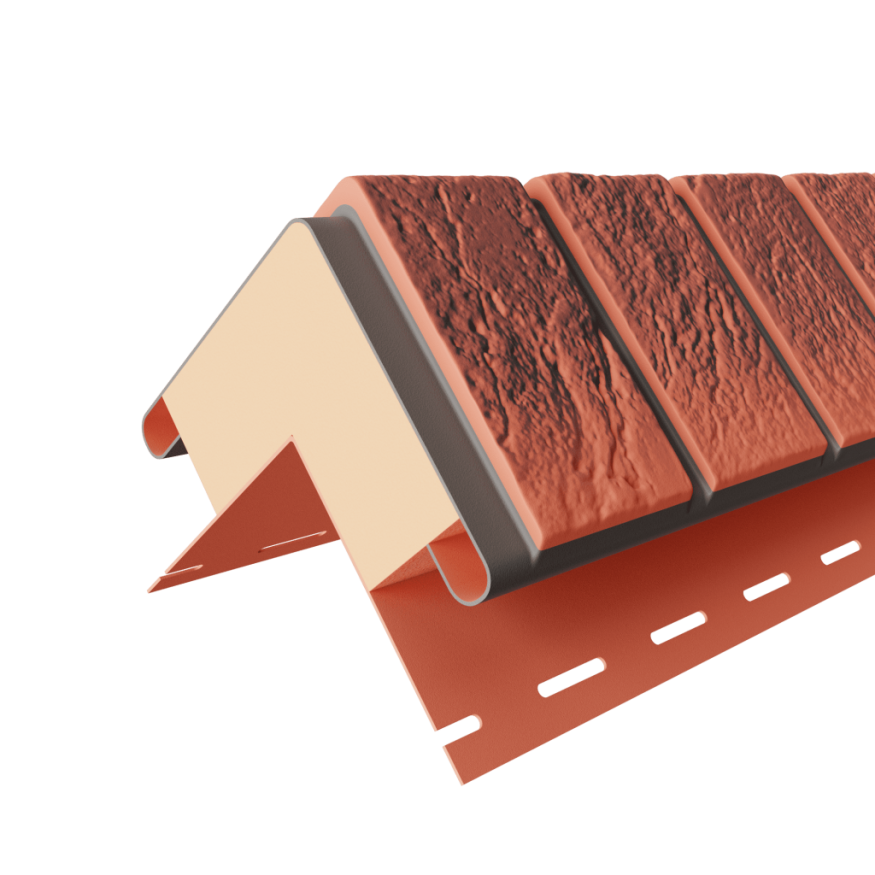 Термоугол Доломит «Венецианский кирпич» 20мм, Корса купить в Сочи