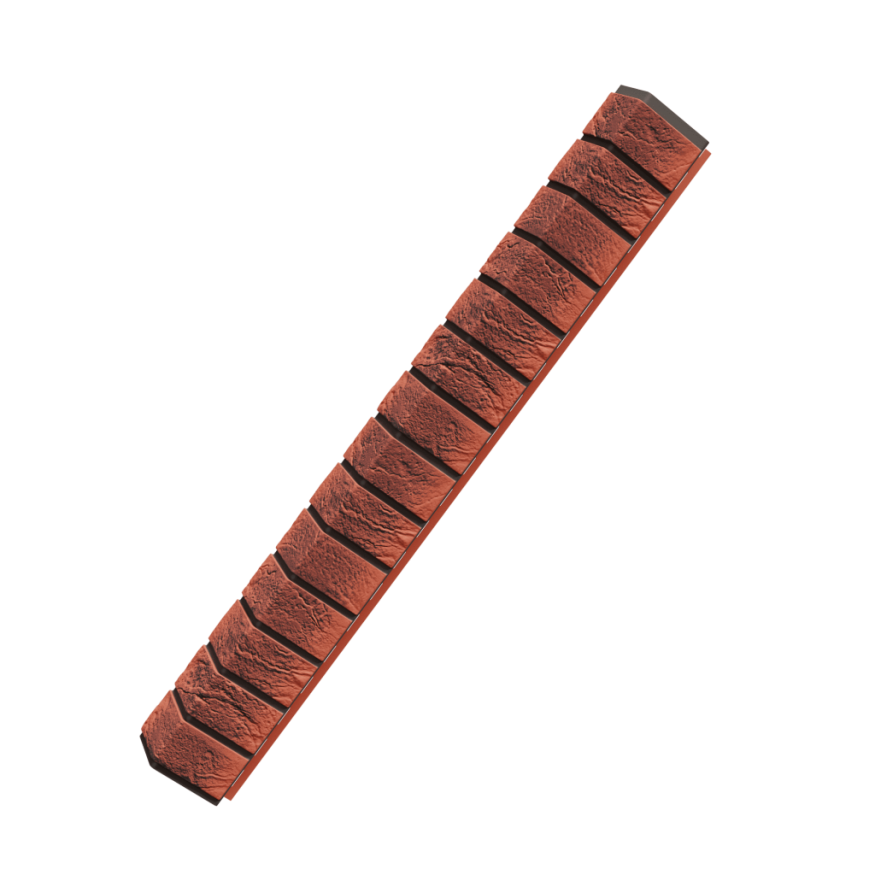 Термоугол Доломит «Венецианский кирпич» 20мм, Корса купить в Сочи