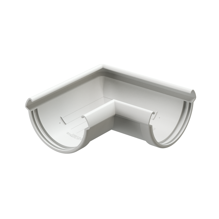 Угол желоба 90˚ Docke Lux, Пломбир купить в Сочи