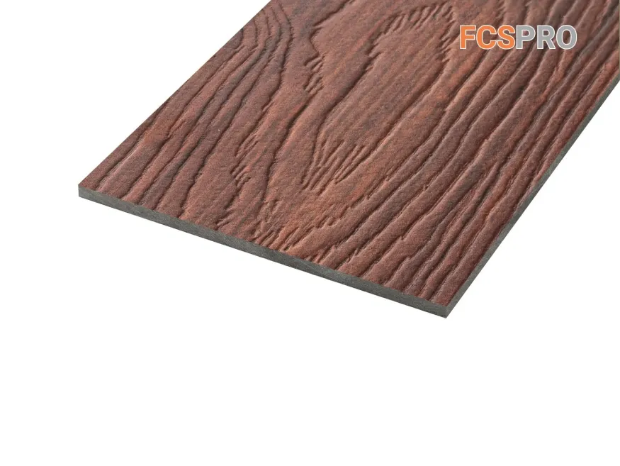 Фиброцементная панель FCSPRO Decor Wood Золотой орех купить в Сочи