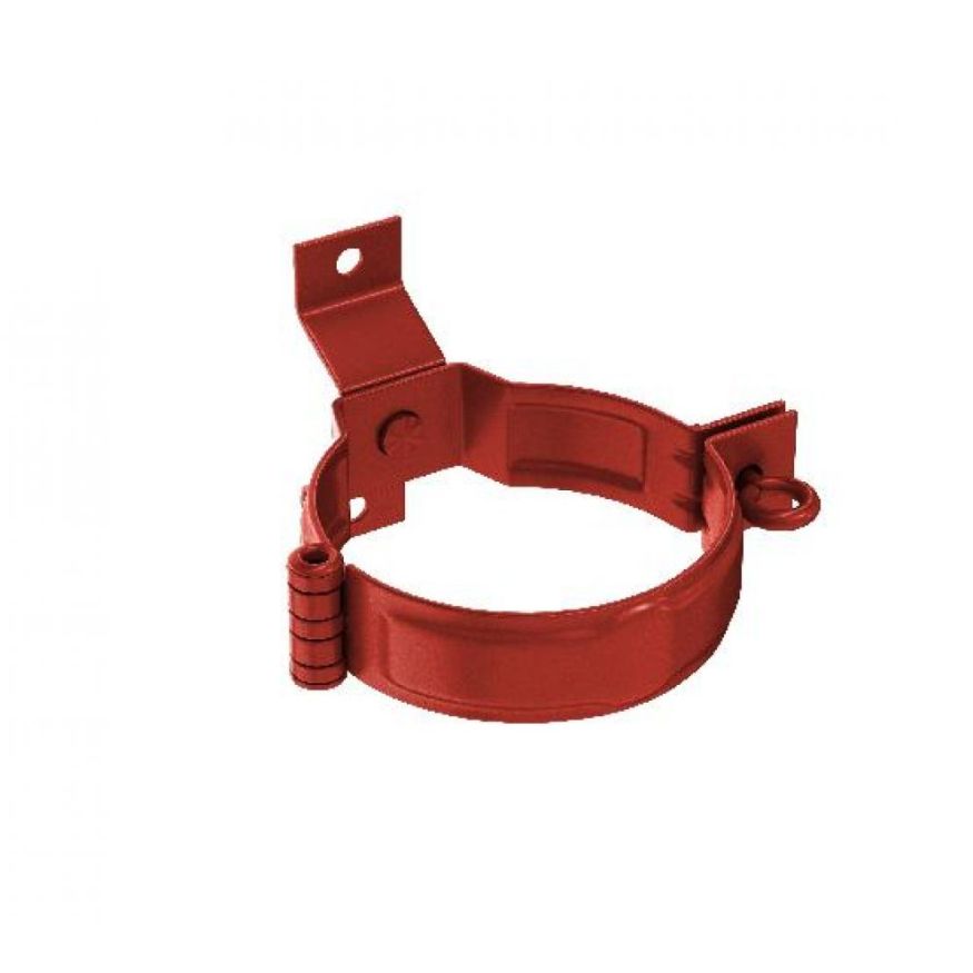 Декоративный хомут для труб под дерево с крепежом Aquasystem, RR 29 Бургундский 150/100 купить в Сочи