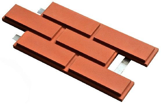 Фасадная плитка Кирисс Фасад Гладкий кирпич купить в Сочи