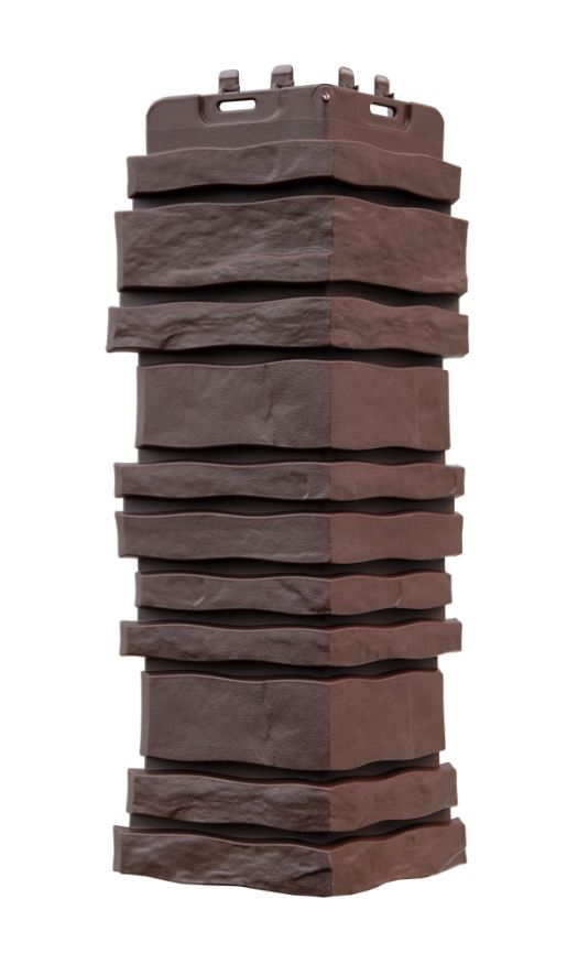 Угол наружный Grand Line, Сланец Classic, Шоколадный купить в Сочи