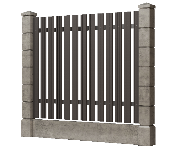 Заборная доска GRINDERDECO, ДПК, шлифованная цвет Асфальт. купить в Сочи