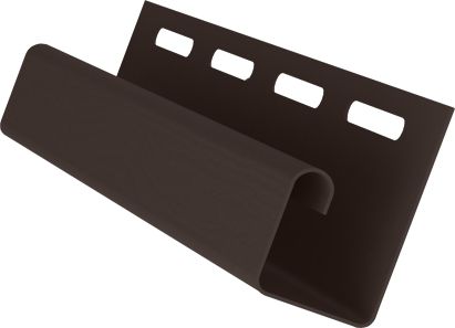 J-Профиль Grand Line Коричневый цвет купить в Сочи