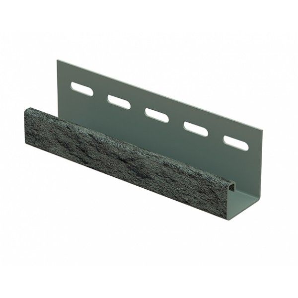 J-планка Ю-Пласт Стоун Хаус Камень, Изумрудный купить в Сочи