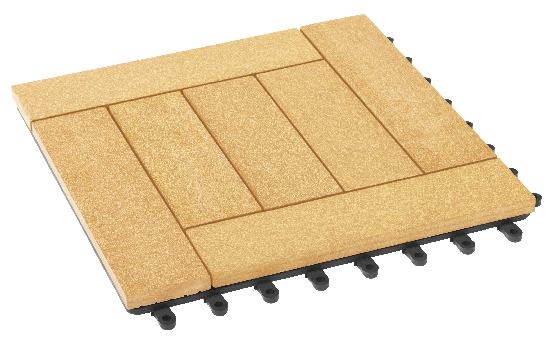 Модульный паркет ДПК GRINDERDECO Комфорт 6 Цвет Песчаник купить в Сочи