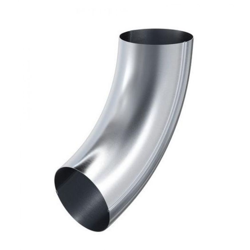 Колено трубы Aquasystem, оцинкованное 125/90 купить в Сочи