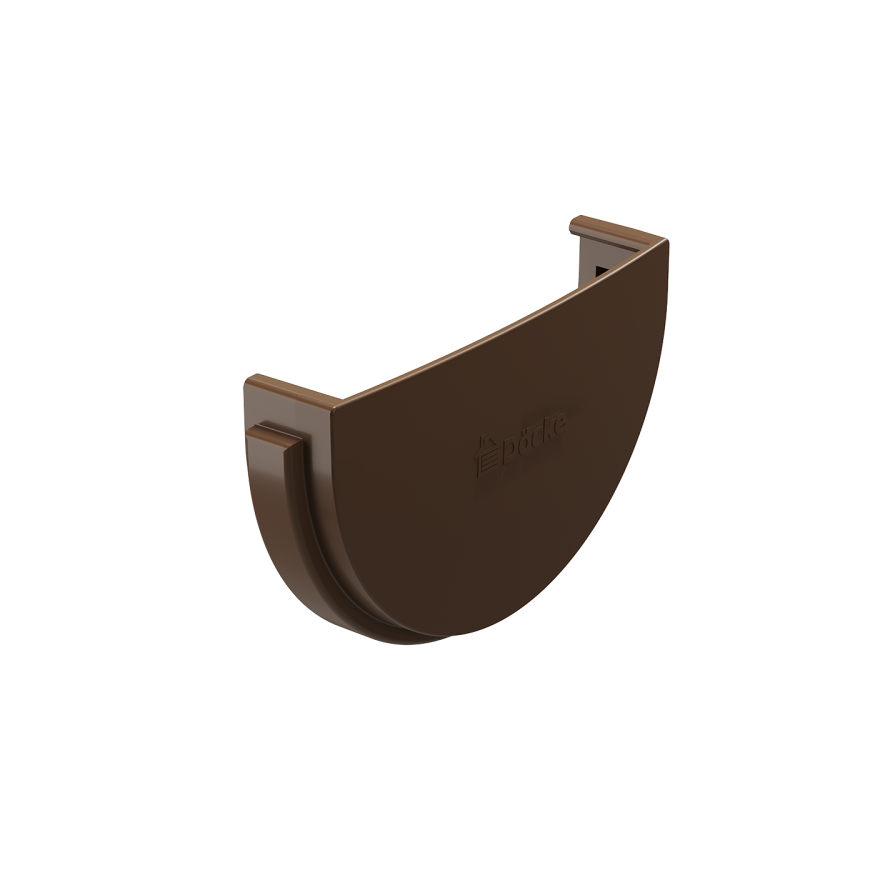 Заглушка для желоба Docke Standard, цвет светло-коричневый. купить в Сочи