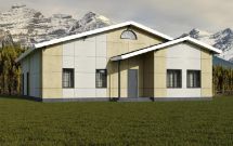 Фиброцементный сайдинг Roofas Board Песчаник светлый