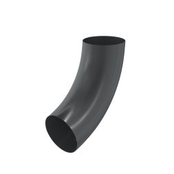 Колено универсальное Aquasystem, RAL 7024 Тёмно-серый 125/90