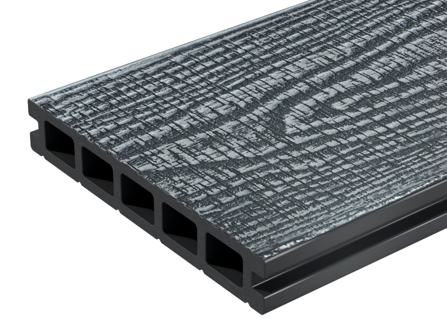 Террасная доска WOODVEX Expert Antique цвет Stone Gray купить в Сочи