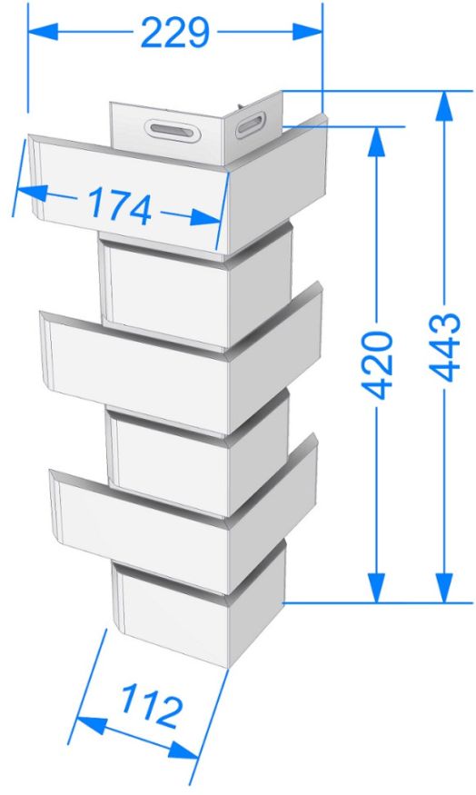 Угол наружный Docke, Premium, Flemish (Флемиш) Желтый-жженый купить в Сочи