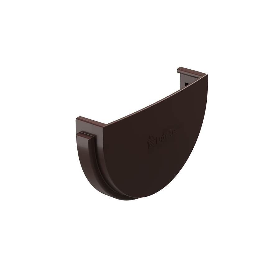 Заглушка для желоба Docke Standard, темно-коричневая. купить в Сочи