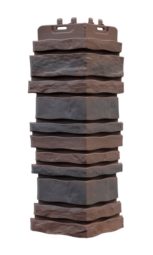 Угол наружный Grand Line, Сланец Design Plus, Орех купить в Сочи