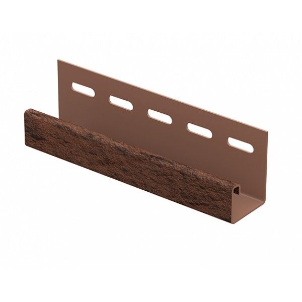 J-планка Ю-Пласт Стоун Хаус Камень, Жженый купить в Сочи