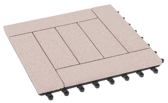 Модульный паркет ДПК GRINDERDECO Комфорт 6 Беленый дуб купить в Сочи