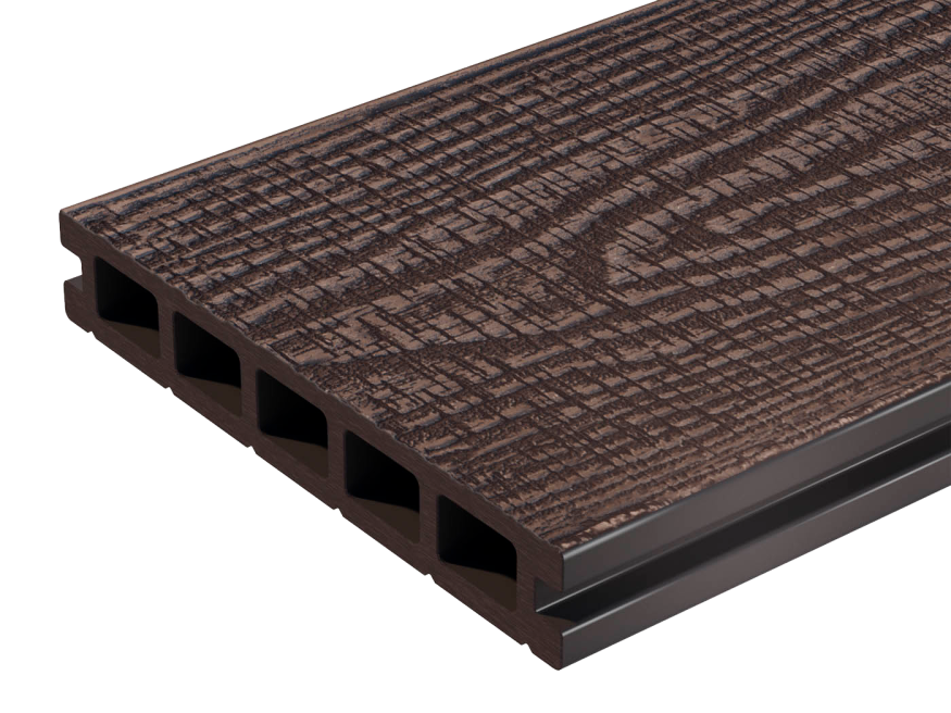 Террасная доска WOODVEX Expert Antique цвет Венге купить в Сочи