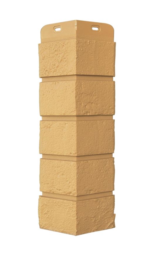 Угол наружный Grand Line, Состаренный кирпич Classic, Песочный купить в Сочи