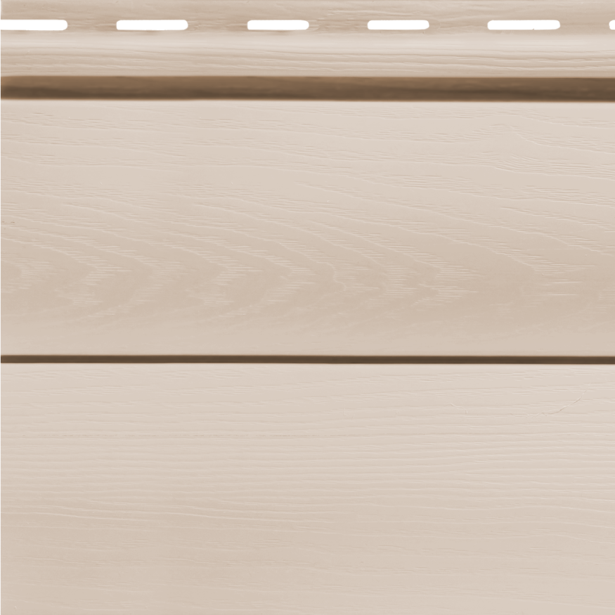 Виниловый сайдинг Fineber, BLOCKHOUSE, Цвет слоновой кости. купить в Сочи