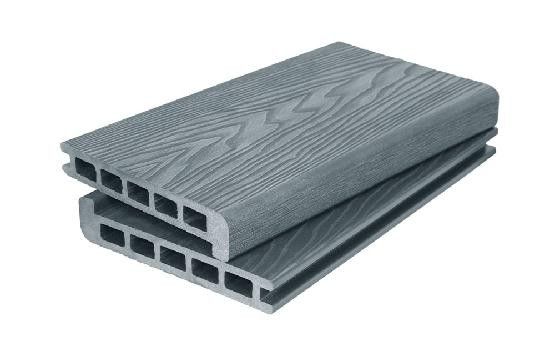 Ступень 3D GardenParkett с древесной текстурой, Серый цвет купить в Сочи