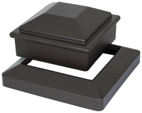 Комплект алюминиевой крышки и юбки для столба Polivan SINGARAJA. купить в Сочи