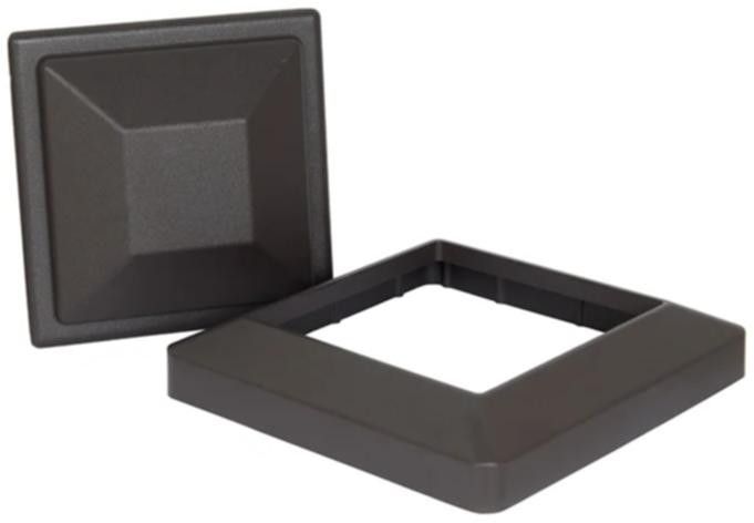 Комплект алюминиевой крышки и юбки для столба Polivan SINGARAJA. купить в Сочи