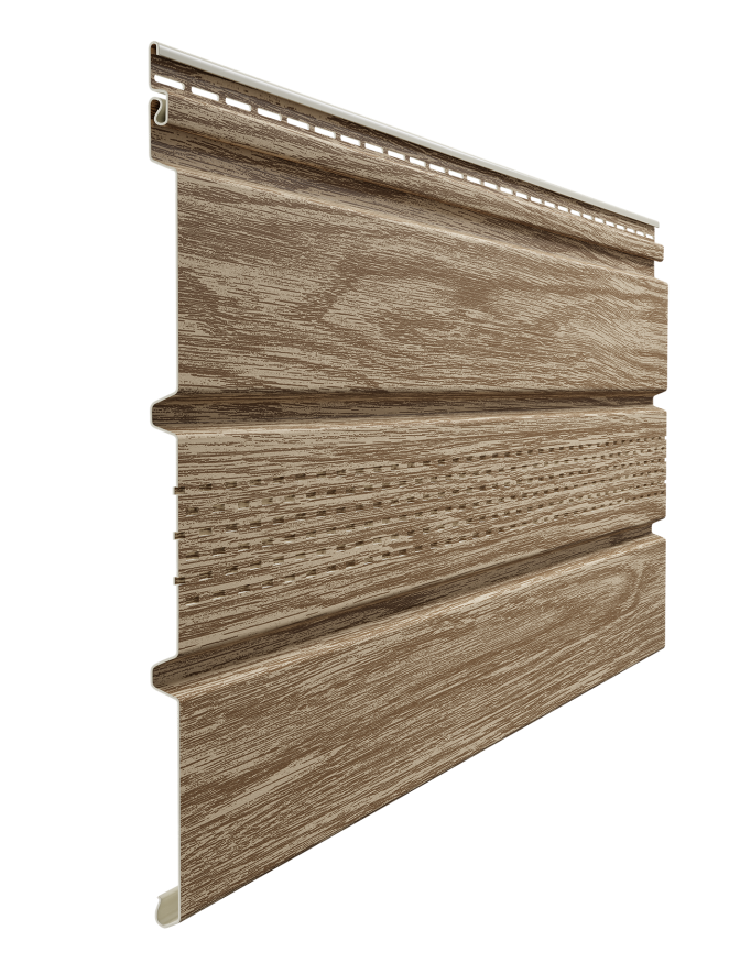 Софит Docke T4 с центральной перфорацией, Кедр купить в Сочи