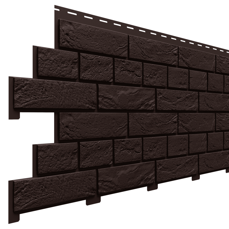 Фасадная панель Доломит, Кирпич Славянка, Цвет Корица купить в Сочи