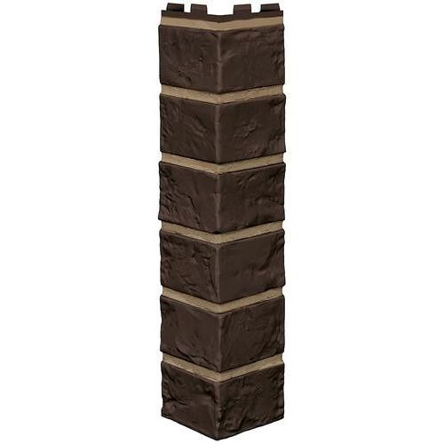 Угол наружный ТЕХНОНИКОЛЬ Оптима Кирпич, Тёмно-коричневый купить в Сочи