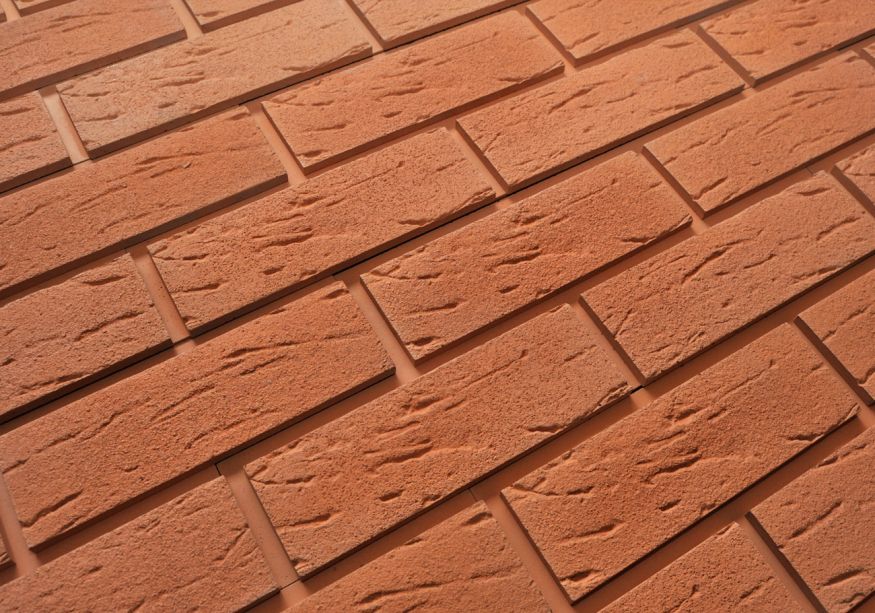 Кирпичная фасадная плитка Кирисс, клинкерный вариант купить в Сочи