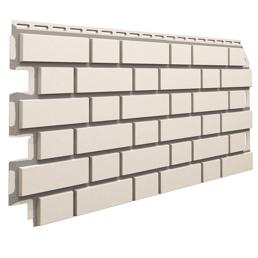 Фасадная панель ТЕХНОНИКОЛЬ Оптима Клинкер, Слоновая кость купить в Сочи