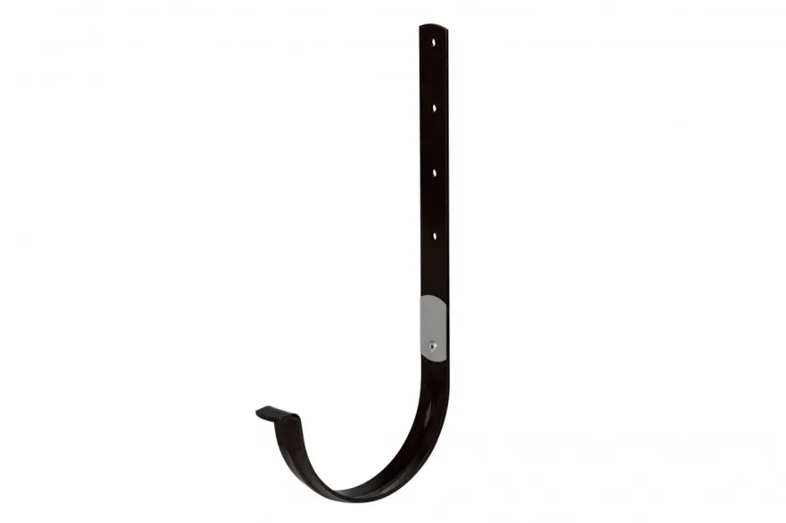 Металлический кронштейн для желоба Альта-профиль, Элит Коричневый купить в Сочи