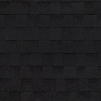 Двухслойная ламинированная черепица Shinglas, Фазенда, Черный цвет. купить в Сочи