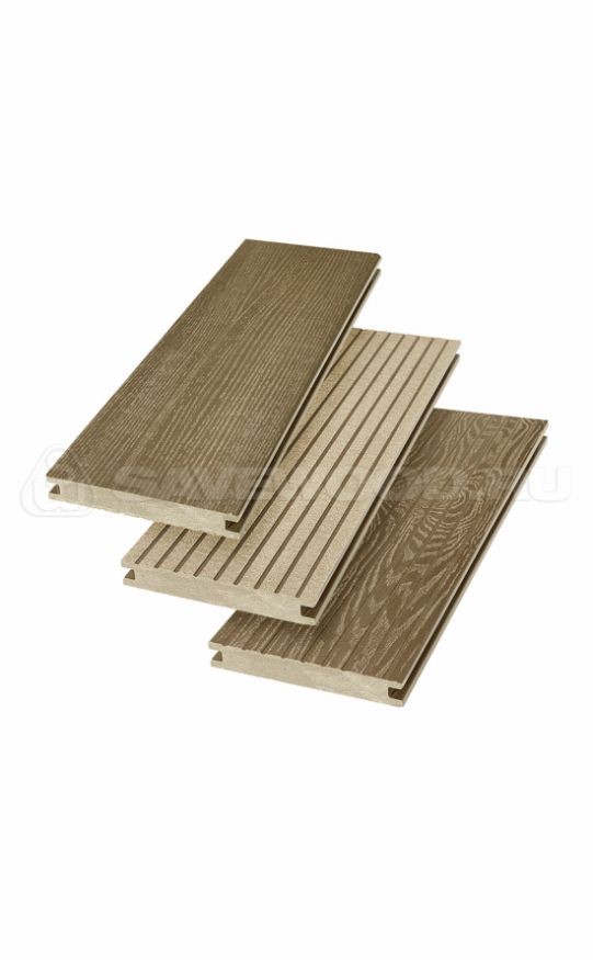 Террасная доска ДПК SaveWood, SW Fraxinus (R), Тик купить в Сочи