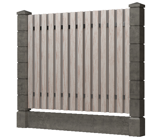 Заборная доска GRINDERDECO, ДПК, текстура &amp;quot;дуб&amp;quot; в выбеленном оттенке. купить в Сочи