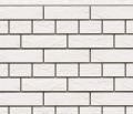 Фасадная панель Доломит, Кирпич Славянка, Белый цвет, прокрашенный. купить в Сочи