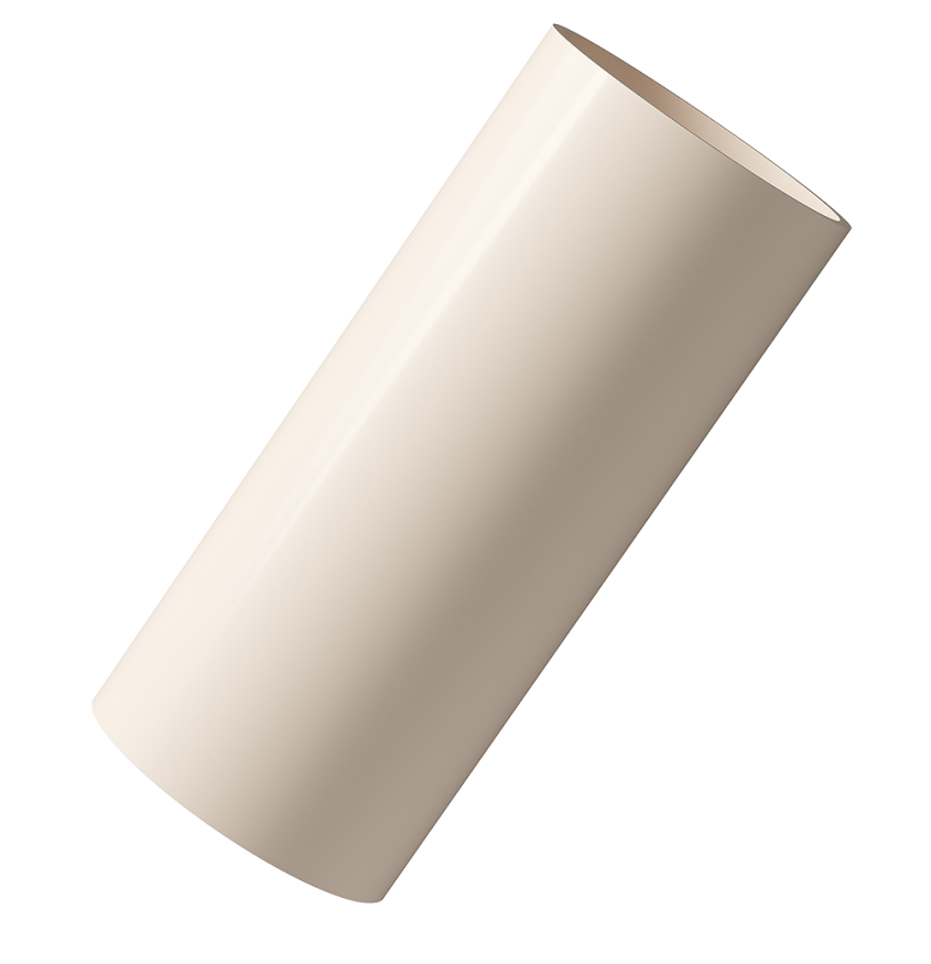 Труба водосточная 1000 мм Docke, Lux, Латте купить в Сочи