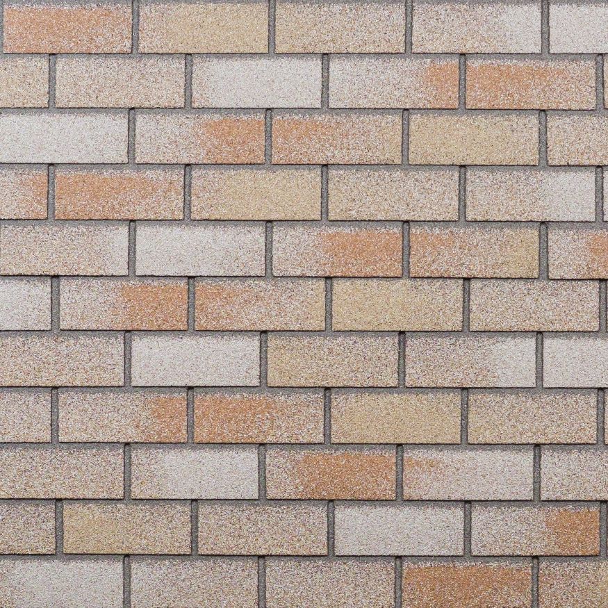 Фасадная битумная плитка Технониколь HAUBERK кирпич Каталонский, 2.2 кв.м. купить в Сочи