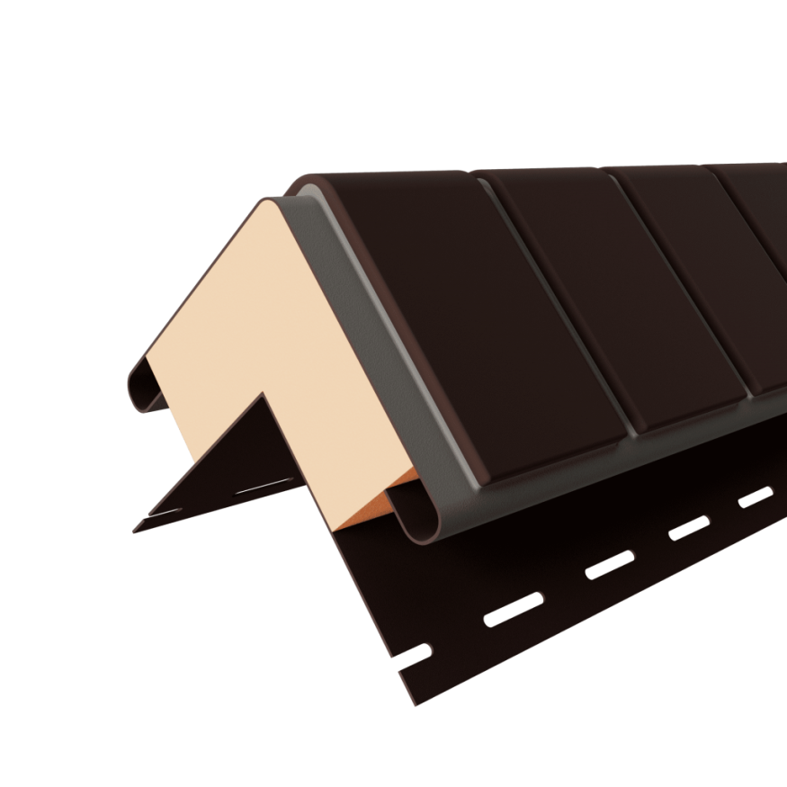 Термоугол Доломит «Кирпич» 20мм, Коричневый купить в Сочи