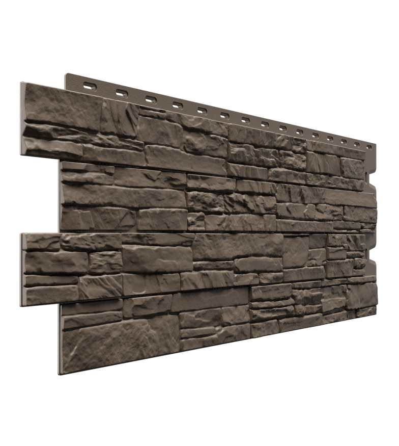 Фасадная панель Docke Алтай Шоколад купить в Сочи