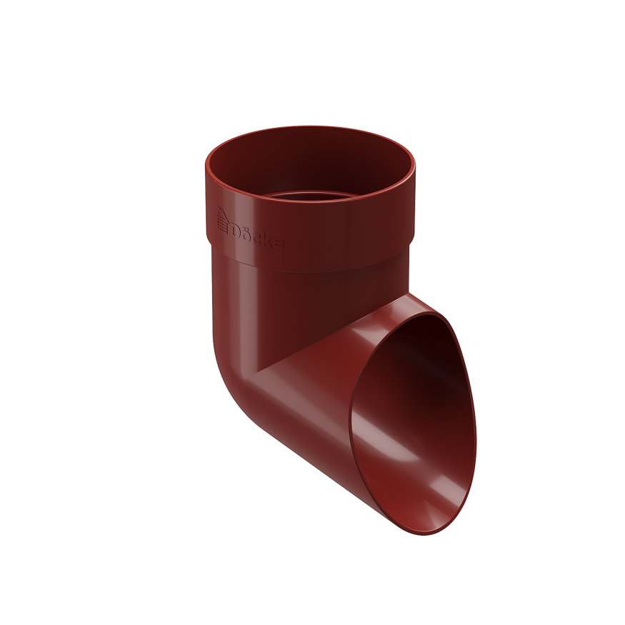 Наконечник водостока Docke Standard, Красный купить в Сочи