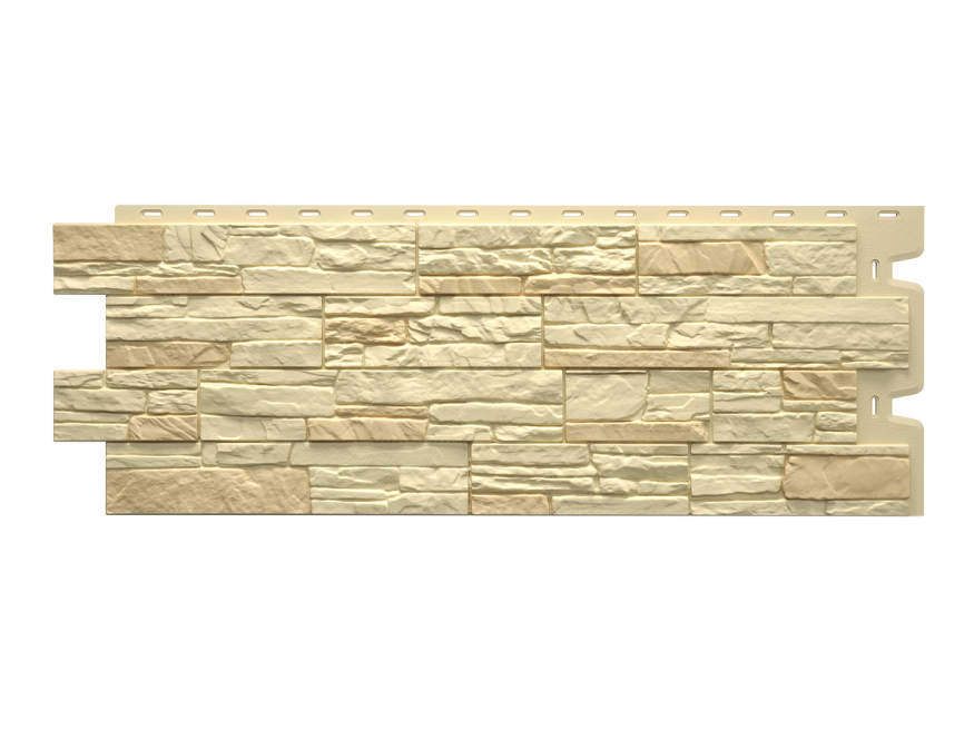 Фасадная панель Docke Stein Янтарный купить в Сочи