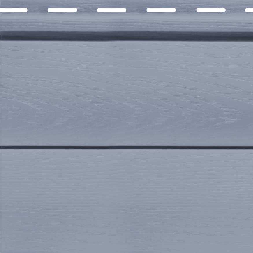 Виниловый сайдинг Fineber, BLOCKHOUSE, Цвет серо-голубой. купить в Сочи