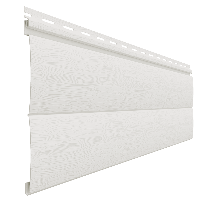 Виниловый сайдинг Доломит, Блок-Хаус, Белый купить в Сочи