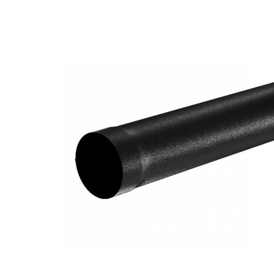 Водосточная труба Aquasystem, RAL 9005 Черный, 1.00м, 125/90 купить в Сочи