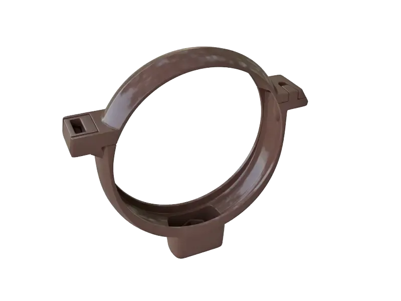 Хомут для трубы Альта-профиль, цвет коричневый Элит купить в Сочи