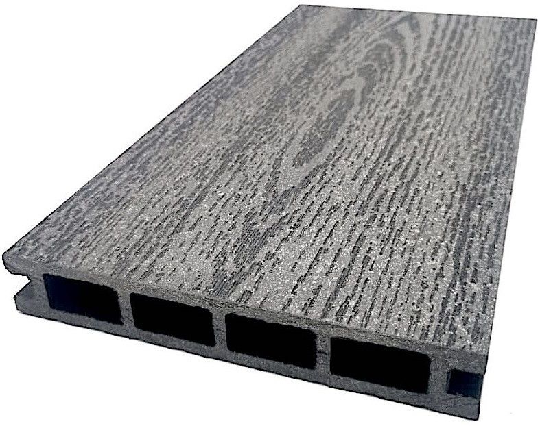 Террасная доска NanoWood «Эко Классик» Антрацит купить в Сочи