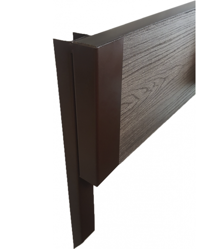 Угловой металлический элемент 90° для доски 150x25 мм Holzhof купить в Сочи